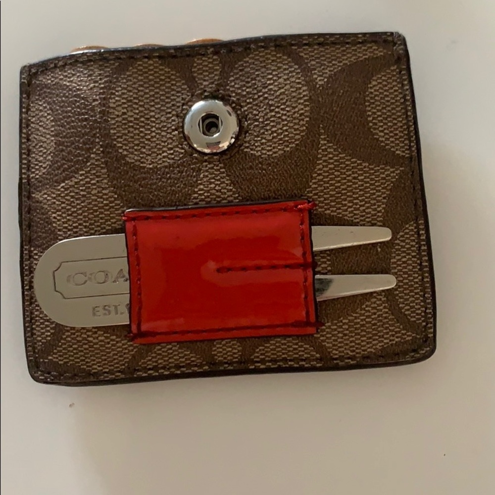 Coach Golf Tee Set